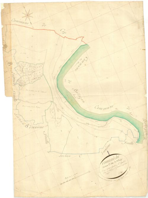 Romanèche - 3 P 8248 - 3 P 8248 -  Feuille 3  (1827)