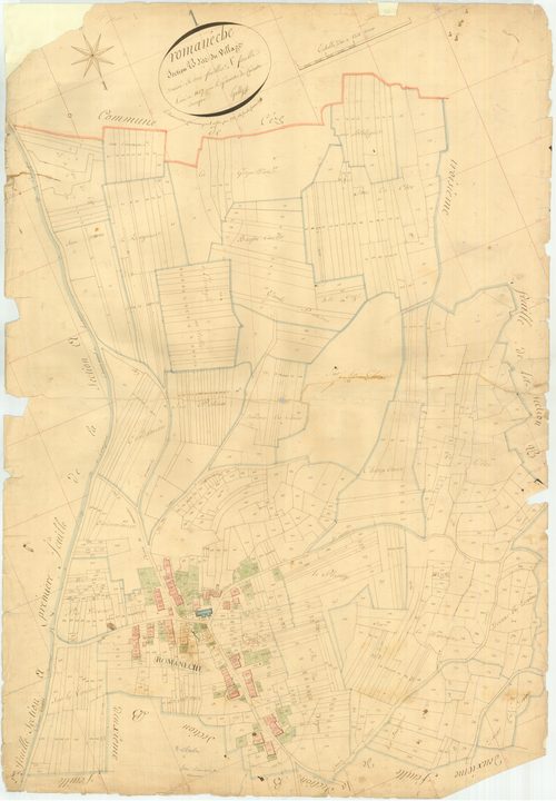 Romanèche - 3 P 8246 - 3 P 8246 -  Feuille 1  (1827)