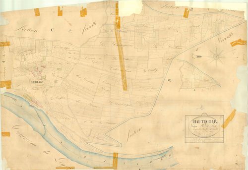 Hautecourt - 3 P 6385 - 3 P 6385 -  Feuille 1  (1827)
