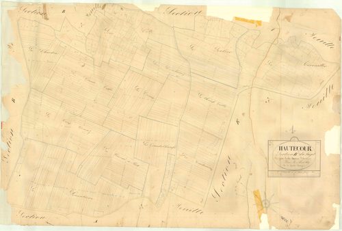 Hautecourt - 3 P 6383 - 3 P 6383 -  Feuille 2  (1827)
