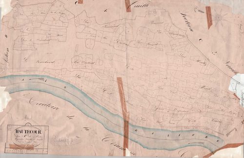 Hautecourt - 3 P 6387 - 3 P 6387 -  Feuille 3  (1827)