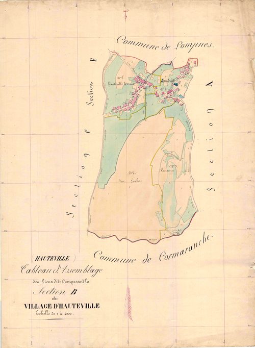 Hauteville - 1777 W 212-2 - 1777 W 212-2 -  Section B  (1838)