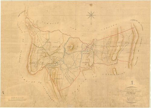 Hauteville - 3 P 6398 - 3 P 6398 -  Tableau général  (1838)