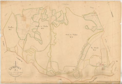 Lompnes - 3 P 7098 - 3 P 7098 -  Feuille 1  (1830)
