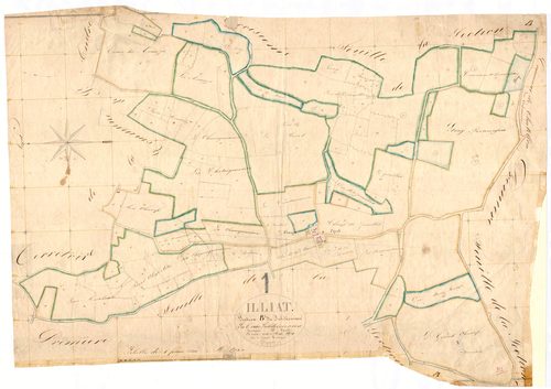Illiat - 3 P 6450 - 3 P 6450 -  Feuille 2  (1829)