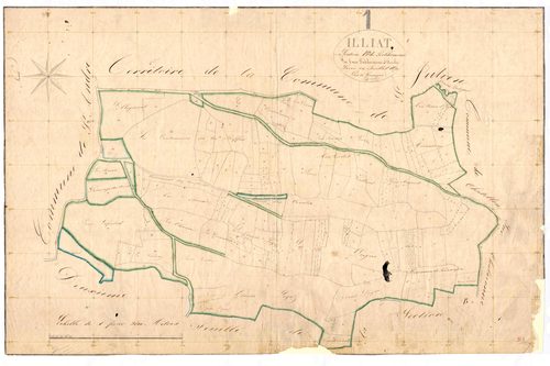 Illiat - 3 P 6451 - 3 P 6451 -  Feuille 3  (1829)