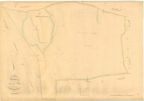 Injoux - 3 P 6457 - 3 P 6457 -  Feuille 1  (1832)