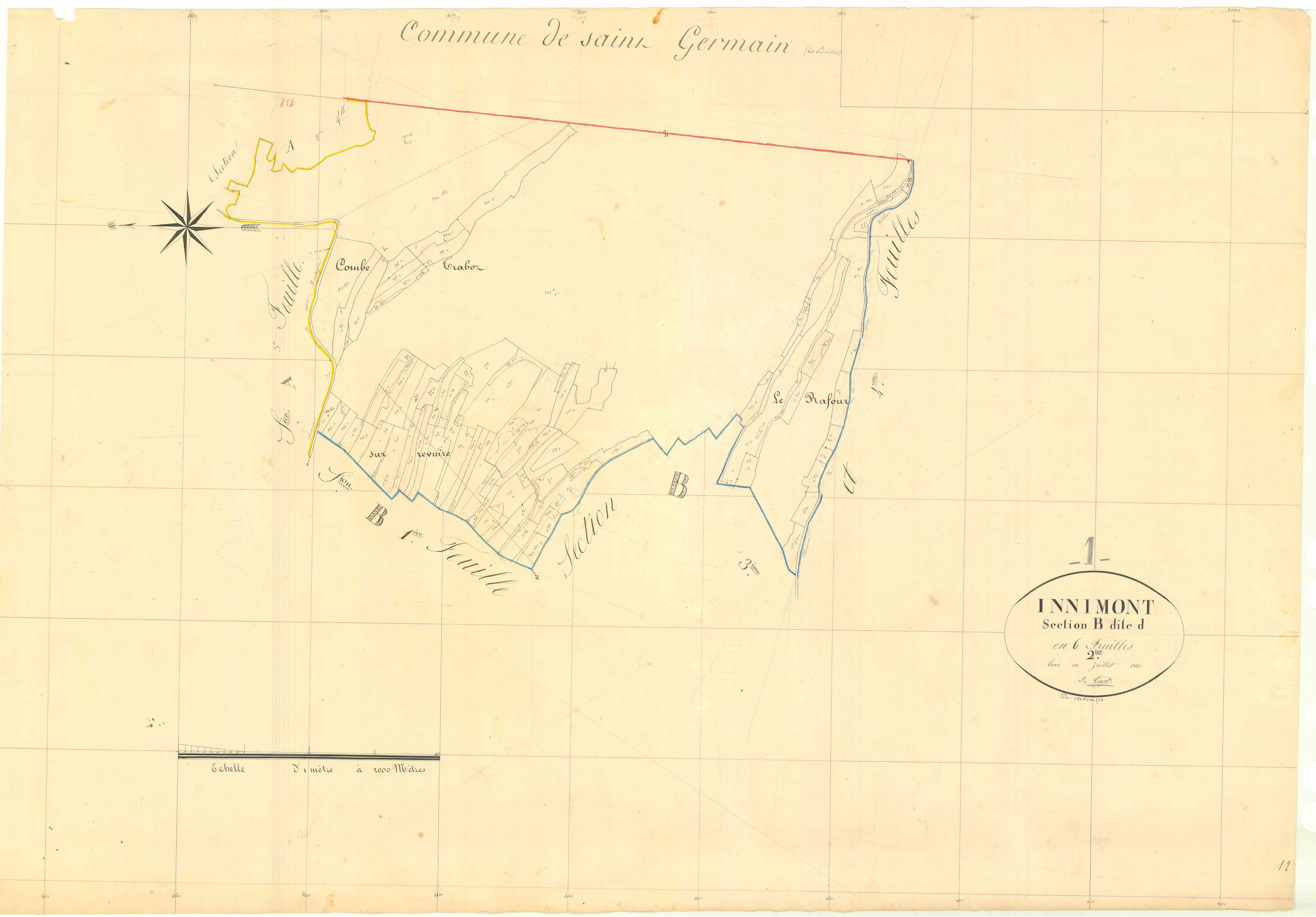 Innimond - 3 P 6481 - 3 P 6481 - Feuille 2 (1840)