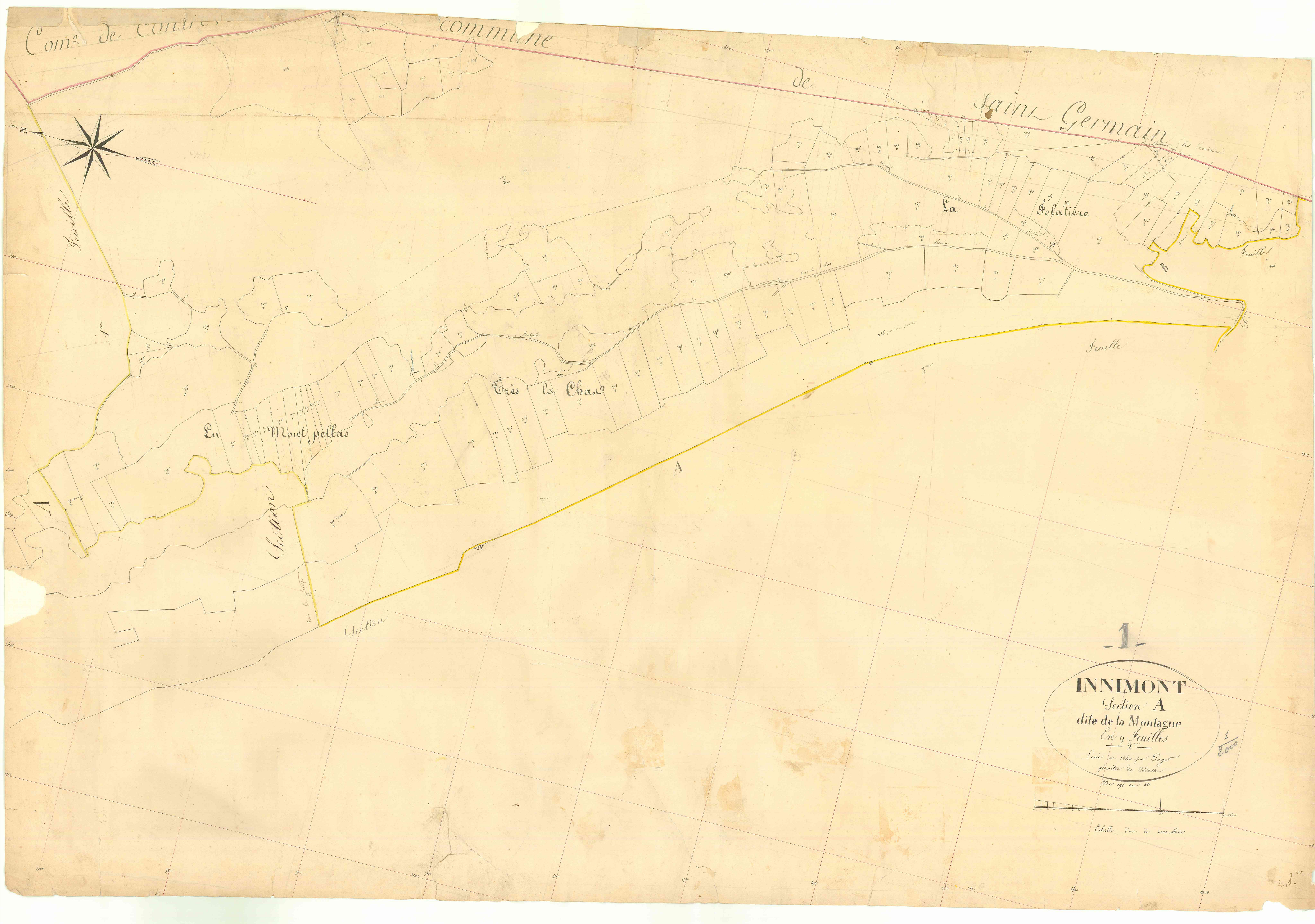 Innimond - 3 P 6472 - 3 P 6472 - Feuille 2 (1840)