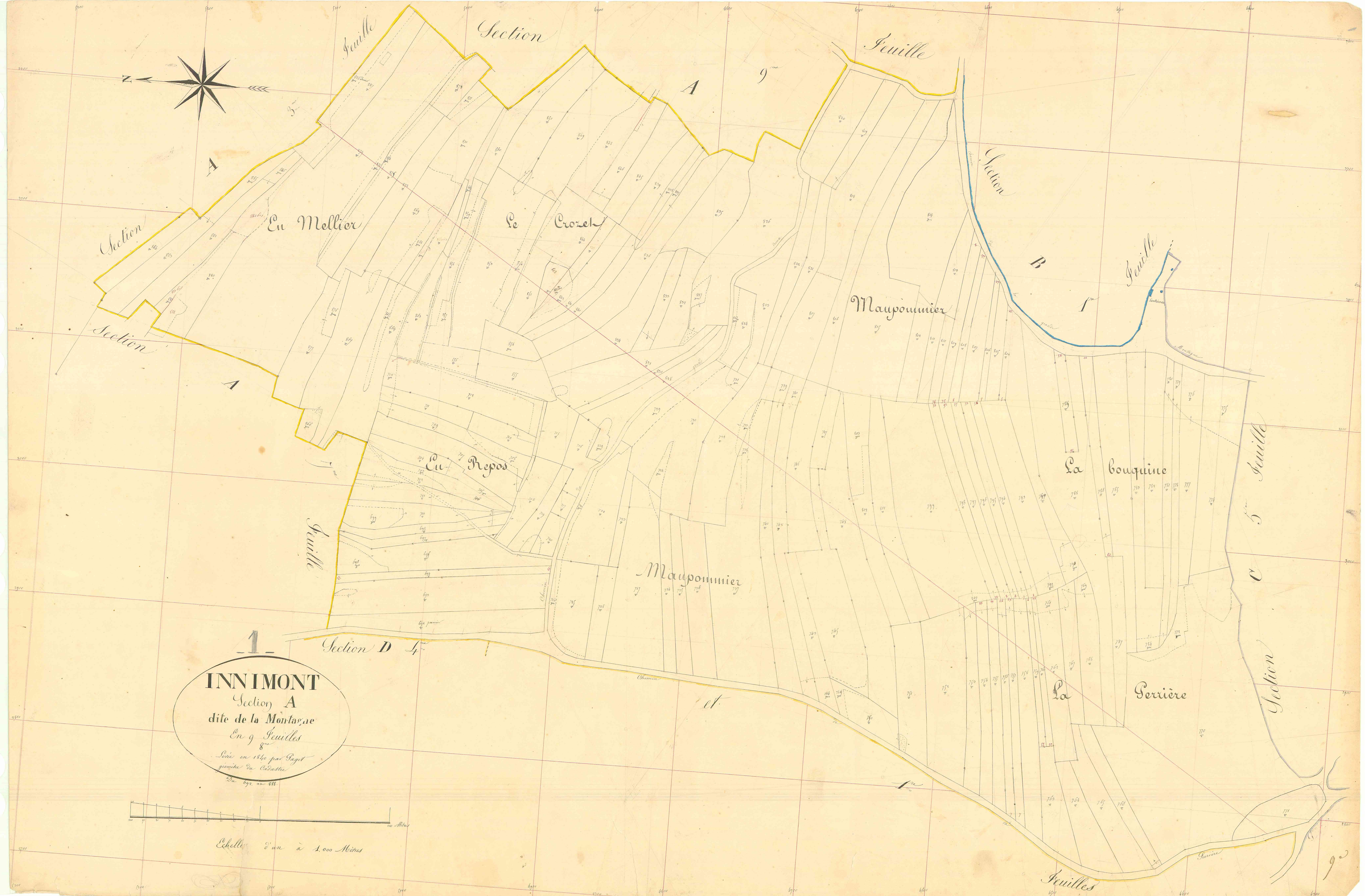 Innimond - 3 P 6478 - 3 P 6478 - Feuille 8 (1840)