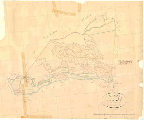 Izenave - 3 P 6502 - 3 P 6502 -  Feuille 3  (1837)