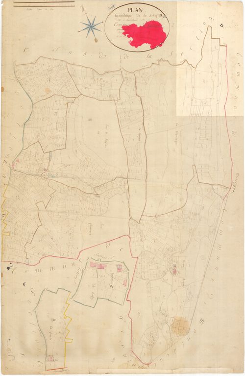 Izernore - 3 P 6520 - 3 P 6520 -  Feuille 2  (1819)