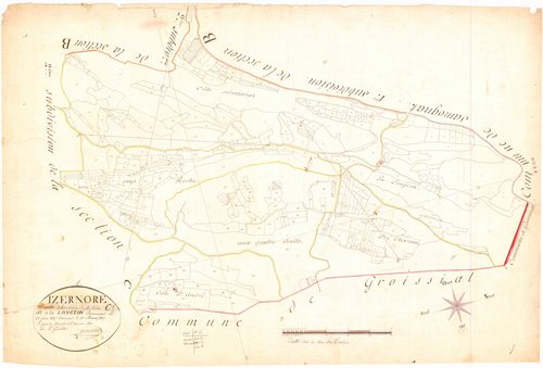 Izernore - 3 P 6517 - 3 P 6517 -  Feuille 1  (1819)