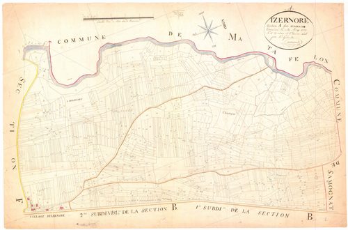 Izernore - 3 P 6514 - 3 P 6514 -  Feuille 1  (1819)