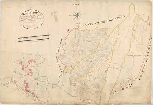 Izernore - 3 P 6518 - 3 P 6518 -  Feuille 2  (1819)