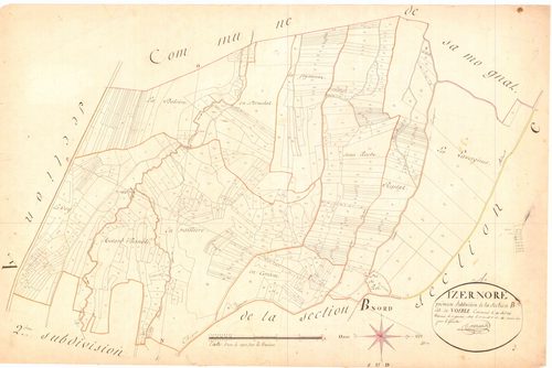 Izernore - 3 P 6515 - 3 P 6515 -  Feuille 1  (1819)