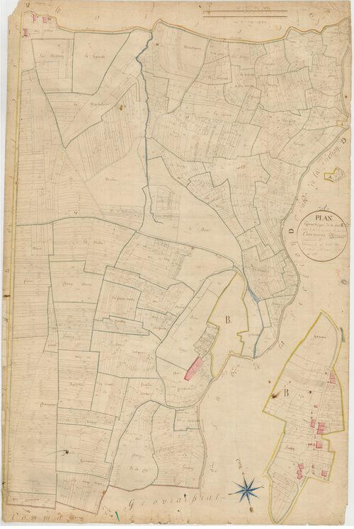 Izernore - 3 P 6521 - 3 P 6521 -  Feuille 1  (1819)
