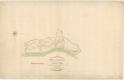 Jassans-Riottier - 3 P 6533 - 3 P 6533 -  Tableau d'assemblage  (1823)