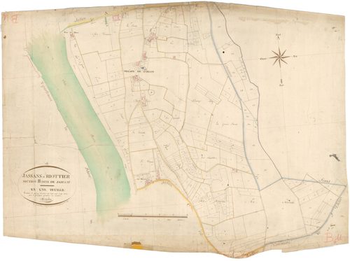 Jassans-Riottier - 3 P 6535 - 3 P 6535 -  Feuille 1  (1823)