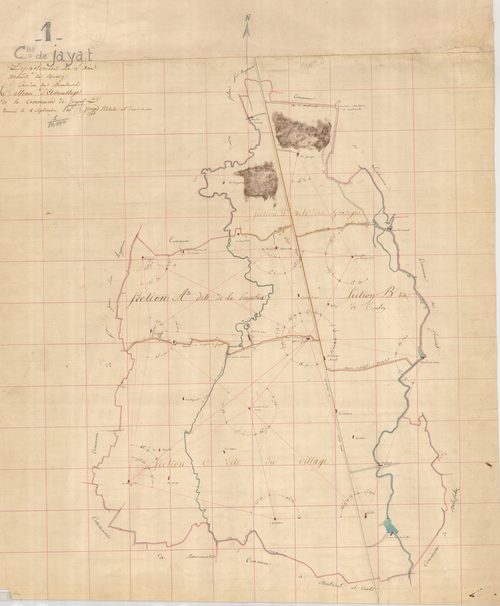 Jayat - 3 P 6555 - 3 P 6555 -  Tableau d'assemblage  (1809)