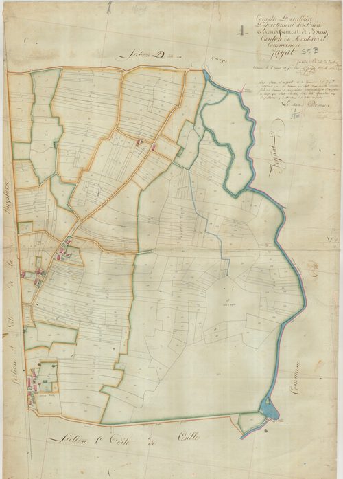 Jayat - 3 P 6557 - 3 P 6557 -  Feuille 1  (1809)