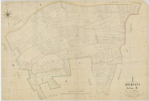 Journans - 3 P 6563 - 3 P 6563 -  Feuille 1  (1843)