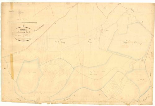 Joyeux - 3 P 6577 - 3 P 6577 -  Feuille 1  (1843)