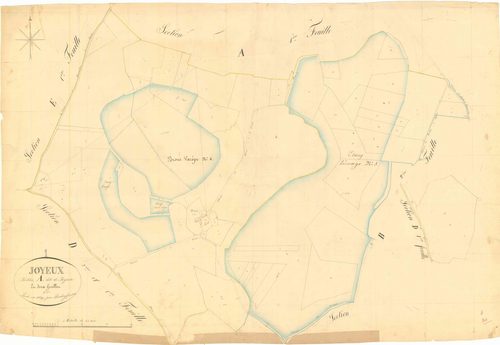 Joyeux - 3 P 6574 - 3 P 6574 -  Feuille 2  (1843)