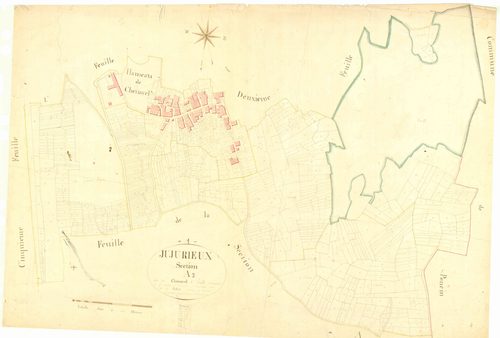 Jujurieux - 3 P 6586 - 3 P 6586 -  Feuille 3  (1825)