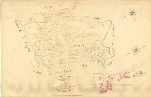 Labalme - 3 P 6680 - 3 P 6680 -  Feuille 2  (1819)