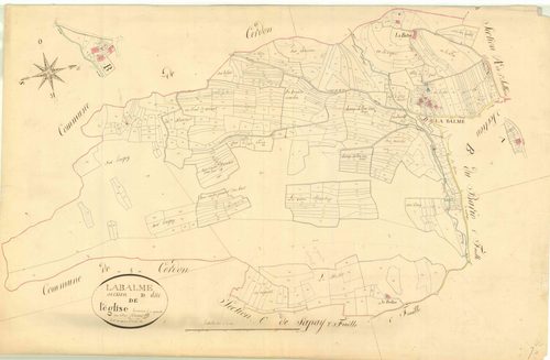 Labalme - 3 P 6683 - 3 P 6683 -  Feuille 1  (1819)