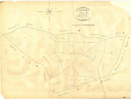 Lagnieu - 3 P 6708 - 3 P 6708 -  Feuille 1  (1826)