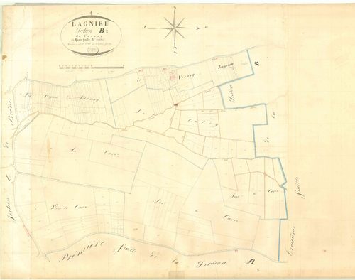 Lagnieu - 3 P 6709 - 3 P 6709 -  Feuille 2  (1826)