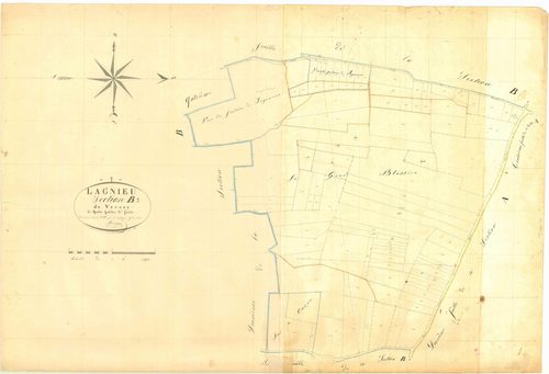 Lagnieu - 3 P 6710 - 3 P 6710 -  Feuille 3  (1826)