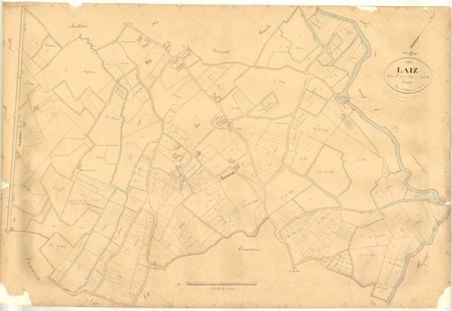 Laiz - 3 P 6733 - 3 P 6733 -  Feuille 1  (1834)