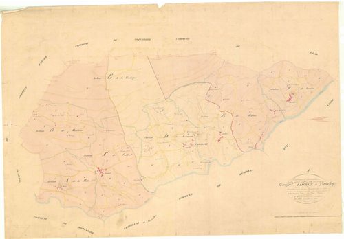 Lancrans - 3 P 6747 - 3 P 6747 -  Tableau d'assemblage  (1847-1858)