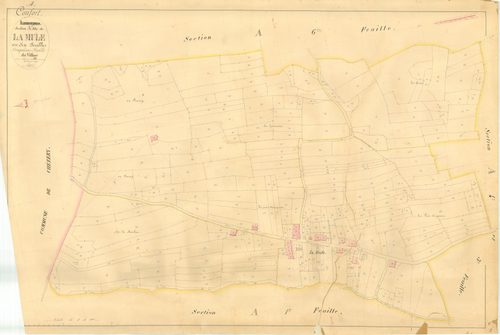 Lancrans - 3 P 6752 - 3 P 6752 -  Feuille 5  (1847-1858)