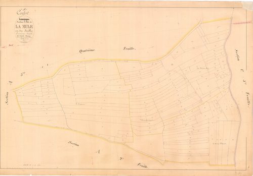 Lancrans - 3 P 6750 - 3 P 6750 -  Feuille 3  (1847-1858)
