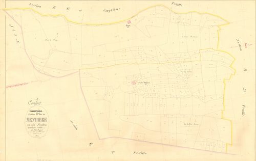 Lancrans - 3 P 6757 - 3 P 6757 -  Feuille 4  (1847-1858)
