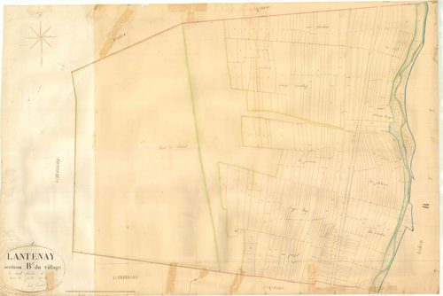 Lantenay - 3 P 6812 - 3 P 6812 -  Feuille 1  (1837)