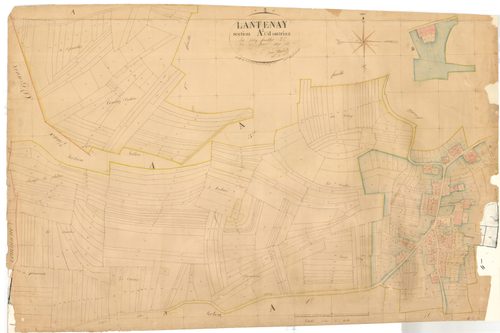 Lantenay - 3 P 6806 - 3 P 6806 -  Feuille 2  (1837-1873)