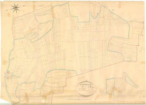 Lantenay - 3 P 6814 - 3 P 6814 -  Feuille 3  (1837)