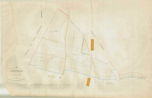 Lantenay - 3 P 6810 - 3 P 6810 -  Feuille 6  (1837-1873)