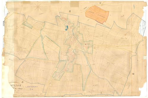 Lantenay - 3 P 6815 - 3 P 6815 -  Feuille 4  (1837-1873)