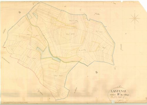 Lantenay - 3 P 6819 - 3 P 6819 -  Feuille 8  (1837)
