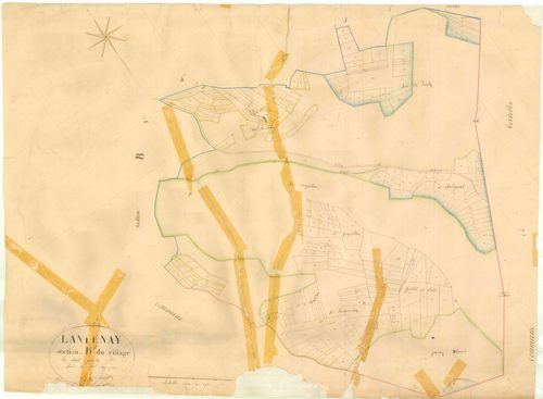 Lantenay - 3 P 6818 - 3 P 6818 -  Feuille 7  (1837)
