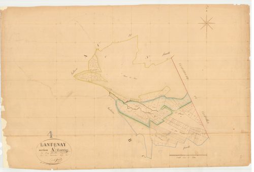 Lantenay - 3 P 6809 - 3 P 6809 -  Feuille 5  (1837-1873)