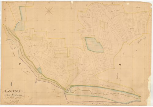 Lantenay - 3 P 6808 - 3 P 6808 -  Feuille 4  (1837-1873)