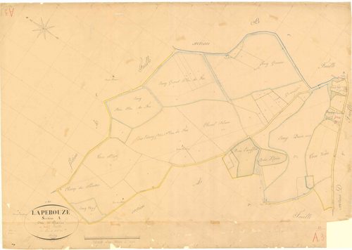 Lapeyrouse - 3 P 6824 - 3 P 6824 -  Feuille 3  (1832)
