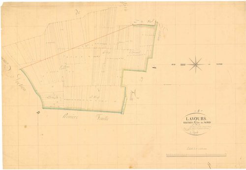 Lavours - 3 P 6837 - 3 P 6837 -  Feuille 5  (1836)